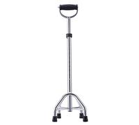 Folding Cane Aluminum Crutches Crutches The All Terrain Cane Freedom Edition Cuatro-legged for People with Disabilities