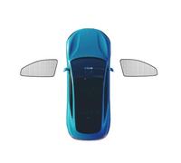 Folding Car Window Sunshades for BYD Song Plus 2023-, Aluminum Foil UV Rays Sun Visor Protector Window Privacy Shades Car Window Shade,A/2 Frontdoors