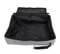 Folding Cat Litter Box Portable Home Outdoor Cam Toilet with Cover Easy Soft Pet Accessories Folding Cat ToiletOutdoor Toilet Catel Convenient Design (L)