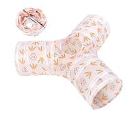 Folding Cat Play Tunnel, Fashionable Tunnel Tube, Stylish Kitten Toy, Foldable Design, Easy Storage, 60x25x25cm/75x25x25cm for Adding a Touch of Fun to Your Pet's Environment