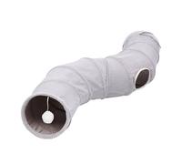 Folding Cat Tunnel Toy Large Pet Tunnel CatDurable Suede Hidden Pet Toy Suitable for Large Indoor Tunnels for Cats And Rabbits