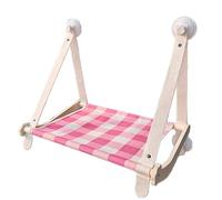 Folding Cat Window Bed Ropeless Foldable Cat Window Perch Sill Cat Hammock Window Cat Seat Sunny Spot Cat Window Resting Place Suitable For Windows And Walls Provides Comfortable Spot For Cats(C)