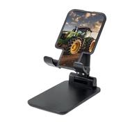Folding Cell Phone Stand for Desk - Height Adjustable Cell Phone Holder Portable Cellphone Cradle for Office spare parts for agricultural machinery Phone Stand Desktop Tablet Stand/ipad Stand, Black