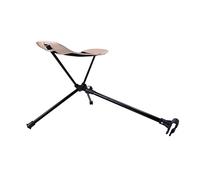 Folding Chair Footrest Retractable Feet Legs Rest for Outdoor Camping Picnic Beige 15 x 38 x 28 cm