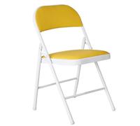 Folding Chair - Heavy-Duty Steel Frame, Portable & Lightweight, Ideal for Indoor & Outdoor Use at Home or Office, Versatile Seating in Black & Blue