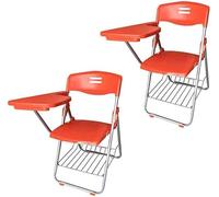 Folding Chair with Writing Tablet, Steel Frame, Ideal for Training, Conferences, Business and Learning