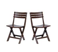 Folding Chairs - Portable Plastic Indoor/Outdoor Garden Dining Chairs - Lightweight and Folding Seats for Events and Gatherings