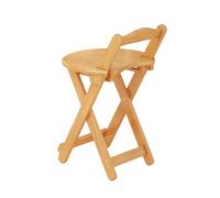 Folding Chairs with Backrest, Sturdy Wooden Design for Events, Office, Weddings, Parties, and Picnics, Natural Finish, Enhanced Comfort at 45 cm Height