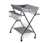 Folding Changing Table with Changing Mat, Mobile Changing Table Height Adjustable Portable Changing Table Folding Changing Table Travel Changing Table up to 25 kg