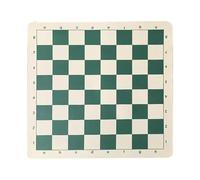 Folding Chess Board - 13.39 Inch Roll Up Tournament Chess Mat | PU Leather 64 Grid Checkers Board - Wear Resistant Portable Chesses Set For Kids Adults Travel And Training Use