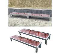 Folding Choral Stairs Stage Riser Platform Based Metal Anti-Slip Portable Stage Platform Multi-Level Home Theater Seating，Choral Risers Platform Outdoor Indoor Choir Staircase Step 20cm Hi