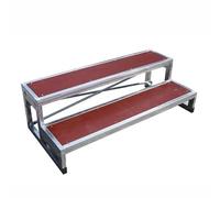 Folding Choral Stairs Stage Riser Platform Multi-Level Public Seating Portable Stage Platform，Portable Choir Risers Platform, Anti-Slip Tiered Steps, Lectern Staircase St