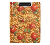 Folding Clipboard A4 Clipboard Folio Horizontal and Vertical Double Clips Nursing Clip Board with Cover Instant Noodles Cape Cod Style