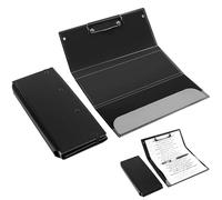 Folding Clipboard for Nurses - 3-Layer Portable Clip Board with Pen Holder & Nursing Cheat Sheets for Students and Medical Professionals