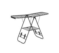 Folding Clothes Drying Rack, Black
