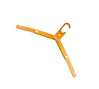 Folding Clothes Hanger Back to School Decor Aluminium Alloy Lightweight