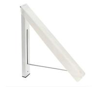 Folding Clothes Hangers Wall, Mounted Telescopic Aluminium Alloy Retractable Drying Rack Space Saving Laundry Organiser Bathroom Indoor