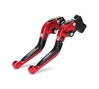 Folding Clutch Brake Levers for Scrambler 800/803 Accessories 400 Sixty2 2016-2021 Motorcycle Adjustable Handles(Red)