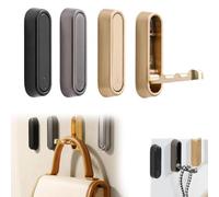 Folding Coat Hook,Heavy Duty Wall Hooks,No Drill Suction Hooks,Folding Wall Hooks for Hanging Coats,Towels,Hats,Bags,Keys,Up to 55 lbs/25 kg,Easy Installation