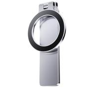 Folding Computer Monitor Expansion Bracket | Magnetic Cell Phone Holder For Laptop For Smartphone | Laptop Phone Holder Magnet | Ultra-thin Computer Screen Cell Phone Mount