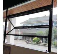 Folding Concession Serving Window, Flush Mount Sliding Windows, for Snack Cake Coffee Shop 2X4ft/50.8X124.5cm, 2X3ft/55.9X94.0cm(3X3ft/104.1X76.2cm)
