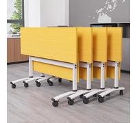 Folding Conference Table Set with WheelsModern Rectangular Design for Office Meetings Training Rooms & SeminarsPortable & SpaceSaving Solution for Collaborative Workspaces