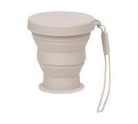 Folding Cup - Foldable Drinking Cup Portable with 200 ml Capacity, Leak-Proof Outdoor Cup for On the Go Hiking Fishing Camping Everyday Life