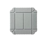 Folding Cutting Board - 21.5x21.5x1cm 250g Flexible Silicone Chopping Mat, Magnetic Mechanism Stability Food Prep Board, Multipurpose Transformable Trays Container | Home Kitchen Tool for Camping & Hi