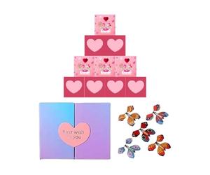 Folding Dedicated to the Feast of St. - for Saint Day, Cash Box, for Birthday, Proposal Declaration, Graduation Marriage, Spouses, Girlfriends, Wives