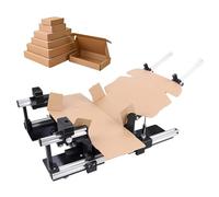 Folding Device for Shipping Boxes, Adjustable Size Carton Folding Tool for Packaging Industries, Quick and Efficient Manual Box Assistant, 65cm