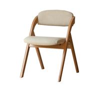 Folding Dining Chair - White Beech Wood Legs No Assembly Required Perfect for Home & Office Indoor & Outdoor Use Space-Saving Design Stylish & Versatile