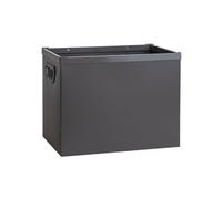 Folding Document Storage Box Filing With Handle File Folder Organiser For Magazine Book Boxes Letter Size Lids Folding Box Document Organizer And Lid And Handles