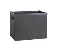 Folding Document Storage Box Filing With Handle File Folder Organiser For Magazine Book Boxes Letter Size Lids Folding Box Document Organizer And Lid And Handles