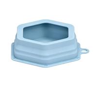 Folding Dog Bowl Portable Spill-Proof Large Capacity Dish Container