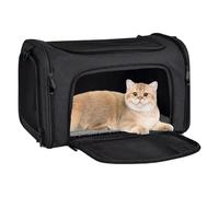 Folding Dog Cage, Carrier for Travel Dogs - Soft Kennel for Medium and Small Dogs | Portable Kennel for Indoor and Outdoor, Easy to Assemble and Carry