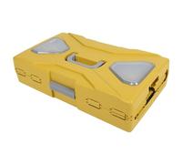 Folding Dog Kennel, Folding Cat Box Easy to Clean a Large Camping Capacity to Walk (Yellow)