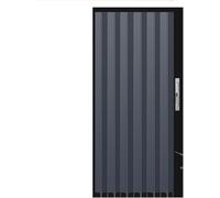 Folding Door Accordion Doors Interior with Lock & Key, Aluminum Folding Room Divider Door for Bathroom Bedroom Hallway Large 24 26 28 30 32 34 36 40 42 48 50 60 Inch(28x80in(71x203cm))
