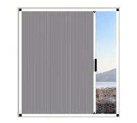 Folding Door Blackout Sliding Window Curtain 110 115 120 125 130 140 150 H, Honeycomb Thermal Insulation Doors Window, Concertina Door for Wardrobes/Cabinets(155x115cm)