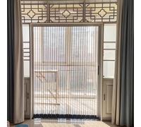 Folding Door for Bathroom Partition, Space-Saving Transparent Panel with Locking Mechanism