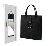 Folding Door Mirror, Full Length Mirror Over The Door Hanging Wall Mounted