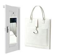 Folding Door Mirror, Full Length Mirror Over The Door Hanging Wall Mounted