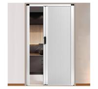 Folding Doors,80" No Drill Honeycomb Accordion Sliding Door - Ultra-Low Track Room Divider for Bathroom/Bedroom - Privacy Gate (33.5"x80"/85x203cm)