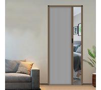 Folding Doors for Closets Interior Accordion Doors for Laundry Pantry & Storage - Gray 39" x 80" - Space-Saving Solution for Home Decor