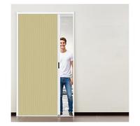 Folding Doors Internal 60 70 80 90 CM Width, Invisible Concertina Door No Drill with Handle, Full Blackout Accordion Door for Room Divider in Kitchen and Living Room(Colour-5,95x190cm)