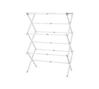 Folding Drying Rack Indoor Household Balcony Clothes Drying Pole Portable Mobile Telescopic Storage Rack