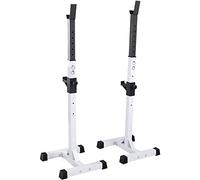Folding Dumbbell Bench Fitness Adjustable Squat Rack Dipping Station Barbell Rack Dip Stand Fitness Bench Press Equipment Home & Gym Racks Stand