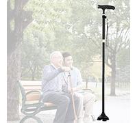 Folding Elderly Cane,Crutches for Adults,Non-Slip/Shock Absorption,Forearm Crutches,Mobility Aid for Elderly, Seniors & Handicap…5 Stops Height Adjustable It's so kind of you