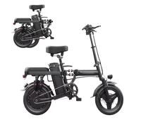 Folding Electric Bicycles,Ultralight, Commuter Bikes,High-Carbon Steel Frame, 16-Layer Shock Absorption, Run-Flat Tubeless Tires,E-Bike for Commuting and Off-Road Adventures 30A