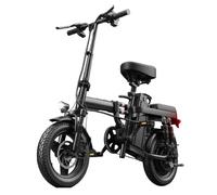 Folding Electric Bike，Electric Commuter Bicycle，With Removeable 36V Battery,3 Riding Modes, 400W Brushless Motor，60 KM Max Range，Men Women for Work 15A