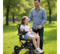 Folding Electric Wheelchairs, Lightweight 20 Inch Adult Electric Wheel Chairs with Powerful Motors,Mobility Chair,for Adults Kids and Seniors,Support 220lbs(Shipment from The UK)